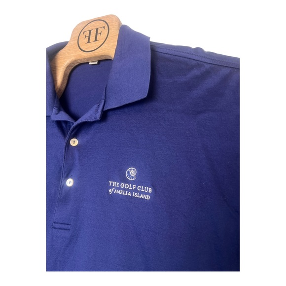 Peter Millar Men's Polo Short‎ Sleeve "The Golf Club of Amelia Island" XL - Picture 5 of 5
